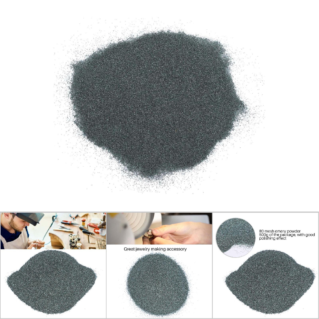 (Seller Recommend)1 Bag 500g Jewelry Polishing Emery Sand Powder ...