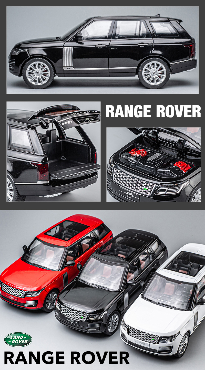 Diecast 1:18 Land Rover RANGE ROVER Fifty SUV Car Models Alloy Diecast ...