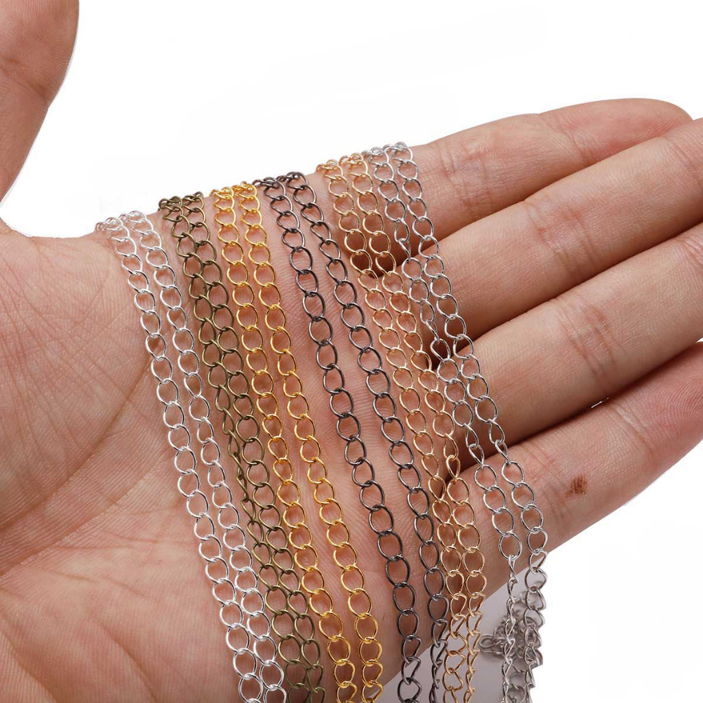 St. Kunkka 5m/Batch Extension Open Chain Ring Necklace Tail Extender ...