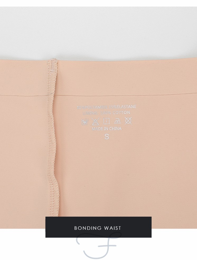 Women's Seamless Ice Silk Shorts With Anti-Light And Non-Rolling Edge Design, Mi - Foto 2