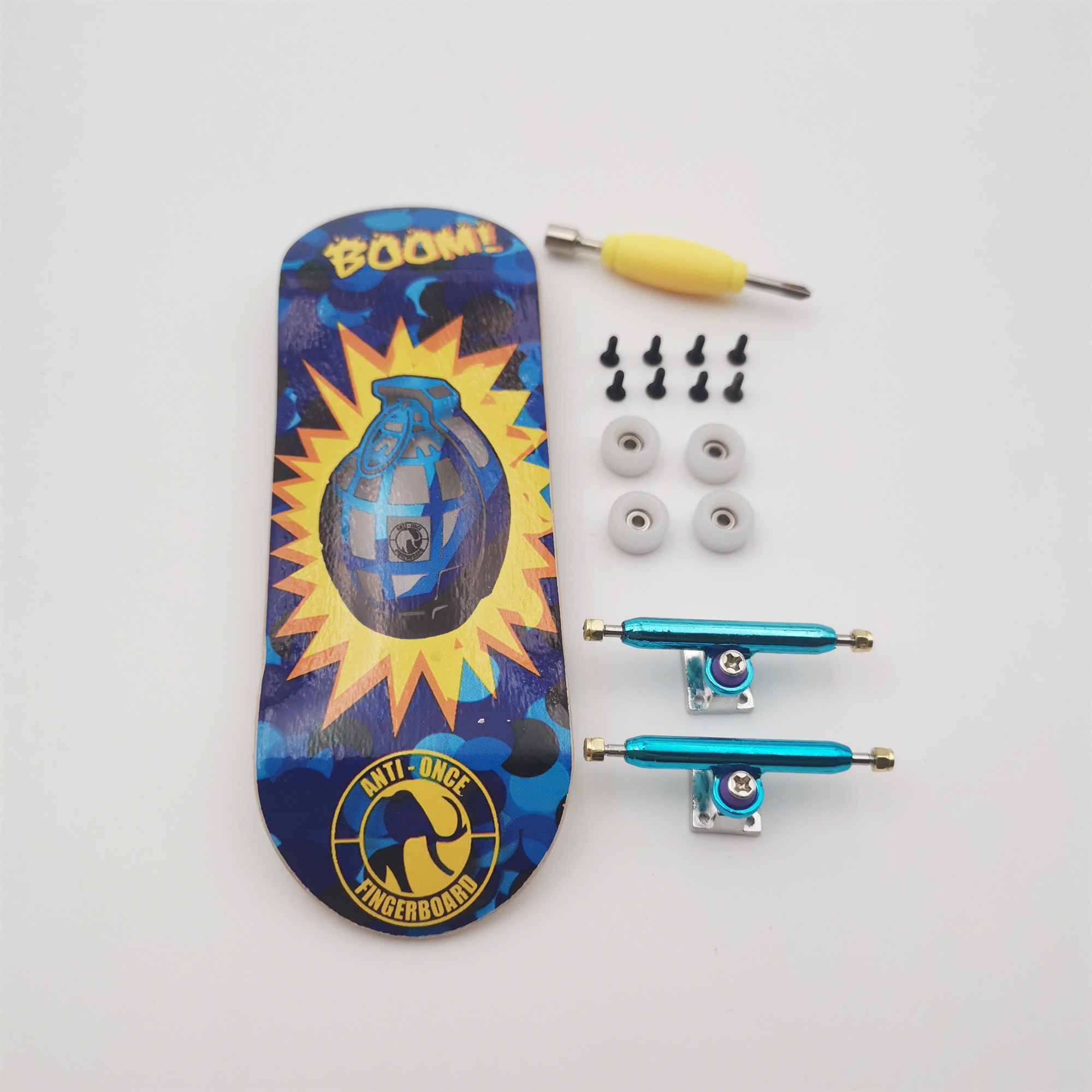 Omvial 10 StüCke 29 Mm Fingerboard Trucks Finger Skateboard