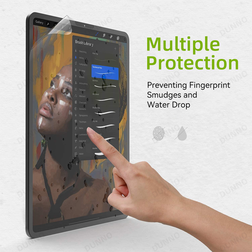 Paper Feel Like Screen Protector Film Matte PET Painting Write For iPad ...