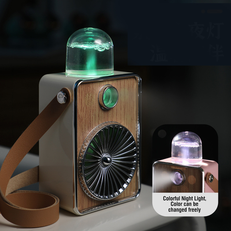 3 in 1 Mini Fan Neck Fan Cooling Camera Portable Fan Rechargeable Mini ...