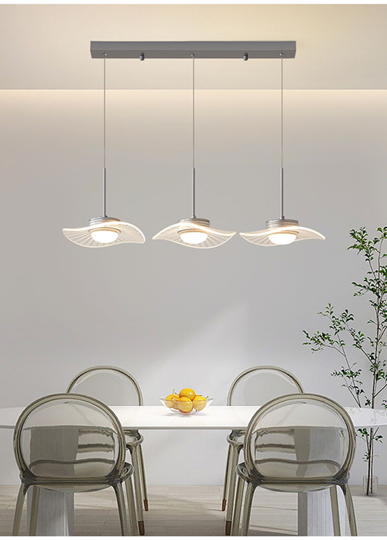 AIMI Modern Design Japanese Pendant Light Lotus Leaf Droplights Ceiling ...