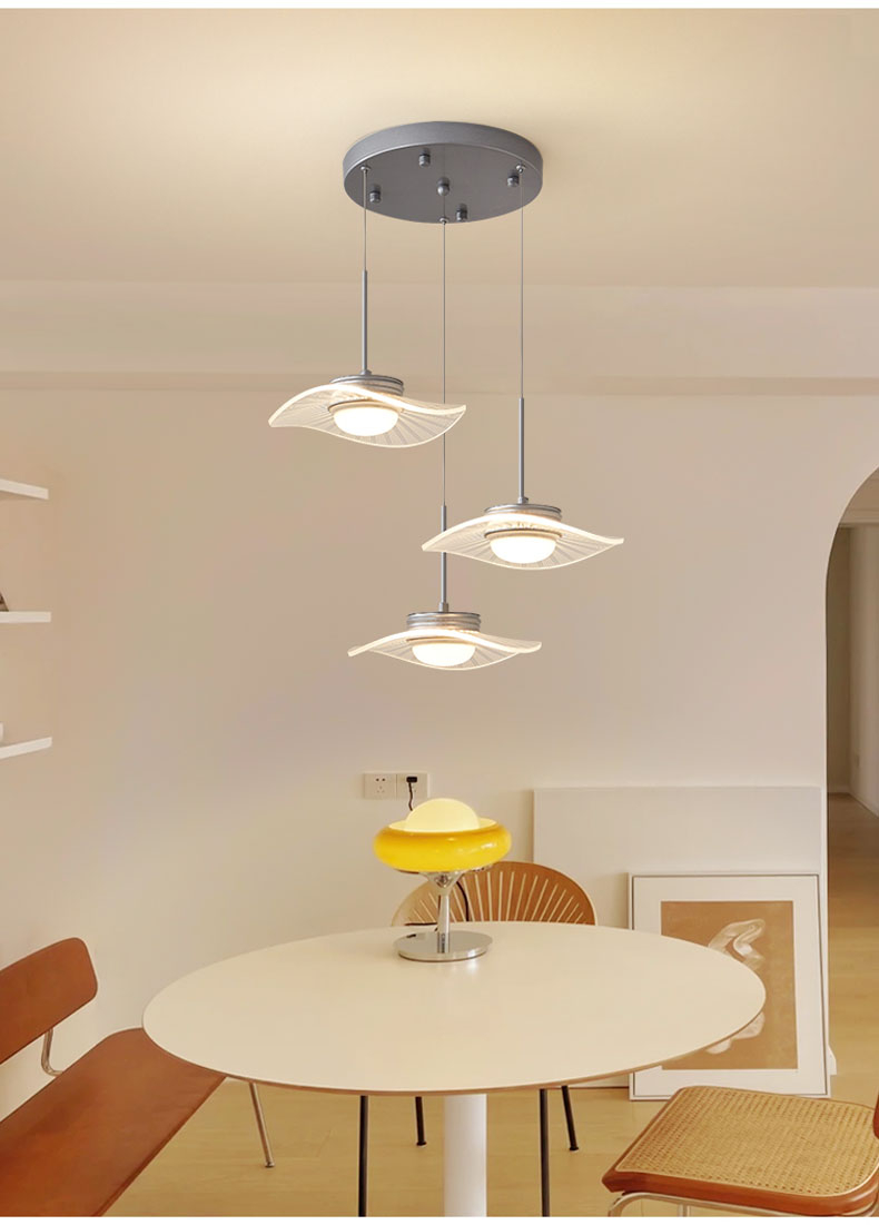 AIMI Modern Design Japanese Pendant Light Lotus Leaf Droplights Ceiling ...