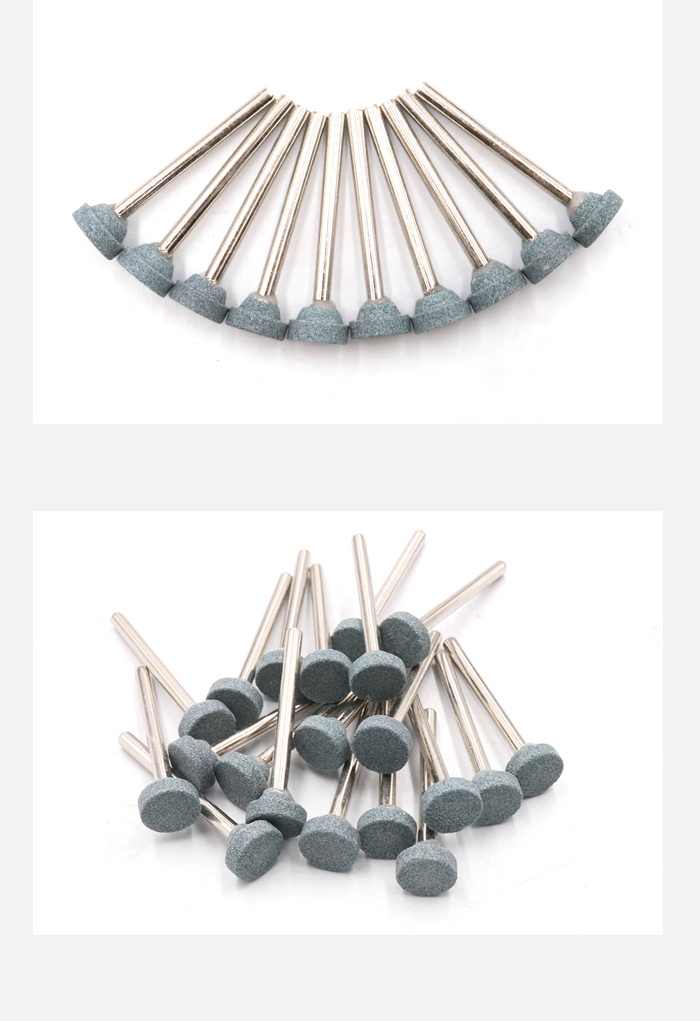Sanding Grinding Bits Shank 3mm 10MM 20MM Polishing Wheel Sand Crystal ...