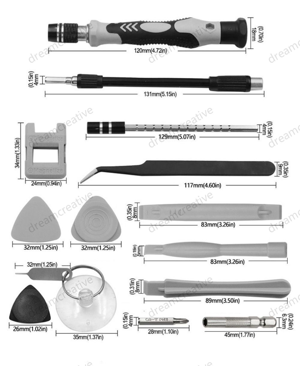 Laptop Screw driver Set Cellphone Repair Kit Mini Magnetic Precision ...
