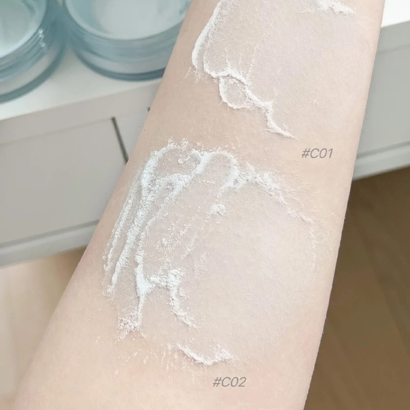 COD USLIKE Loose Powder Lightweight Oil Control Powder Soft Matte Pink ...