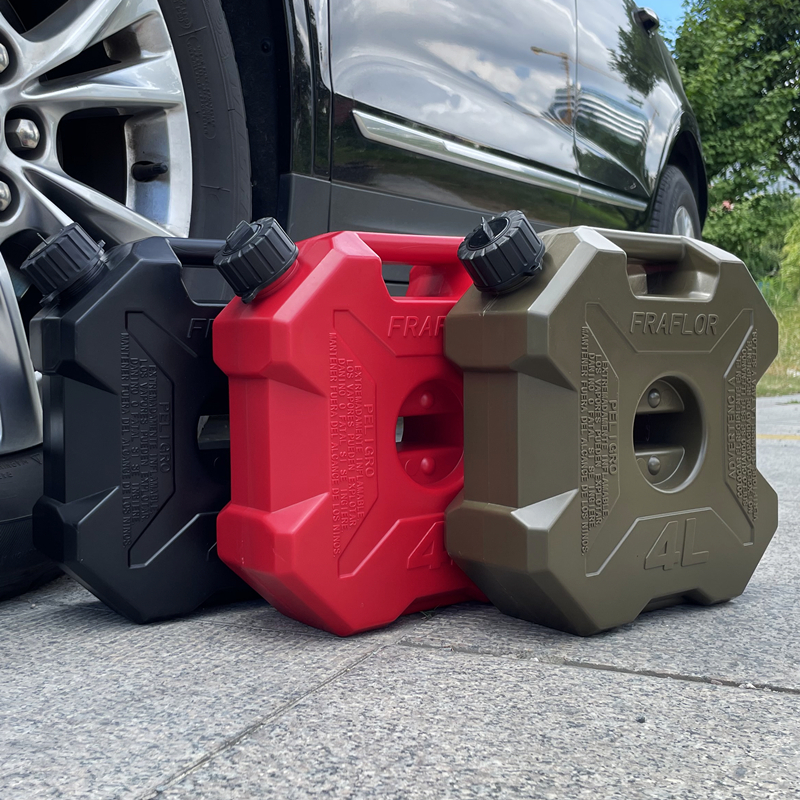 4L Liter Portable Gas Diesel Petrol Container Motorcycle Oil Drum