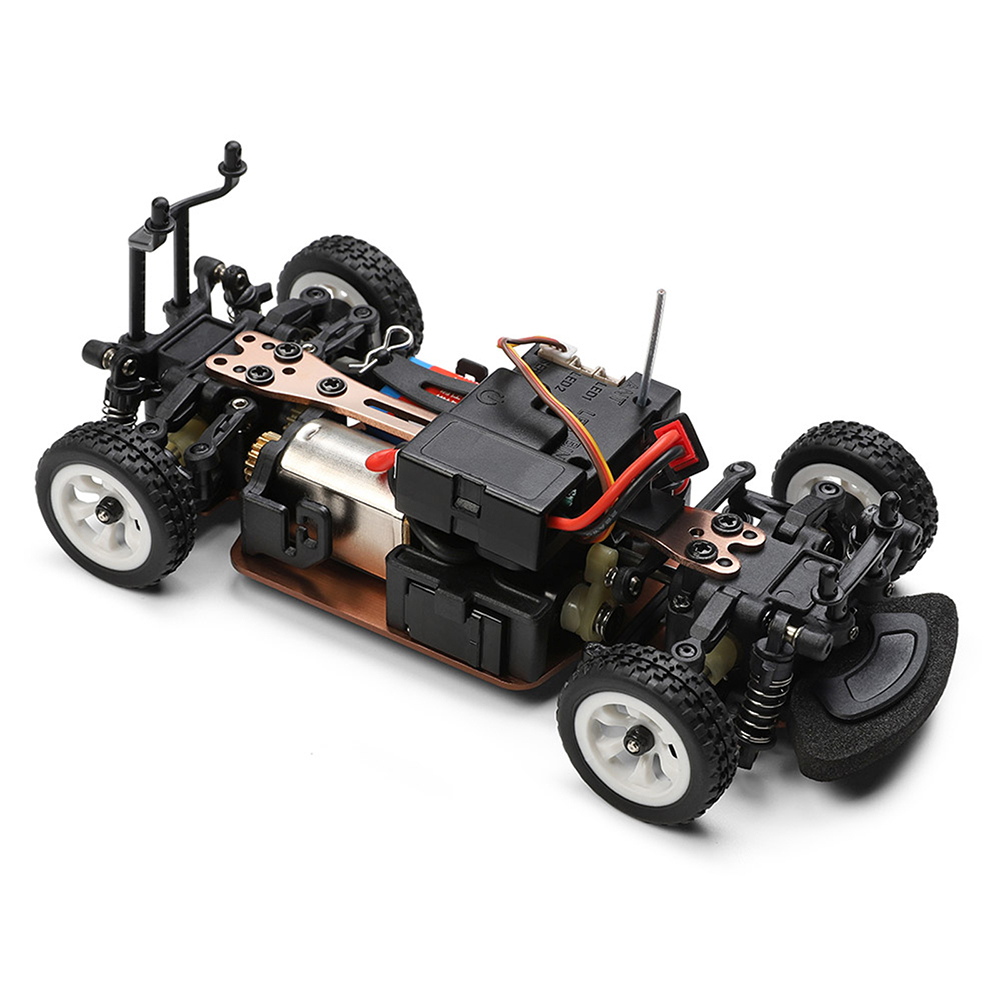 Voiture Télécommandée WLtoys 1/28 Off-Road 4x4 - 30 Km/h, 2.4 GHz, Prête à Rouler (RTR), Bleue