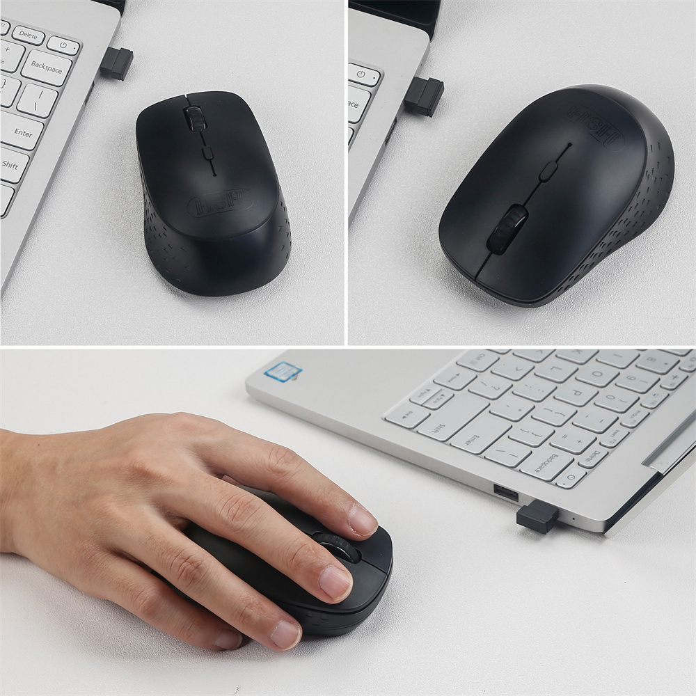 2.4G Wireless Mouse Silient Rechargeable Office Mice with Type c ...