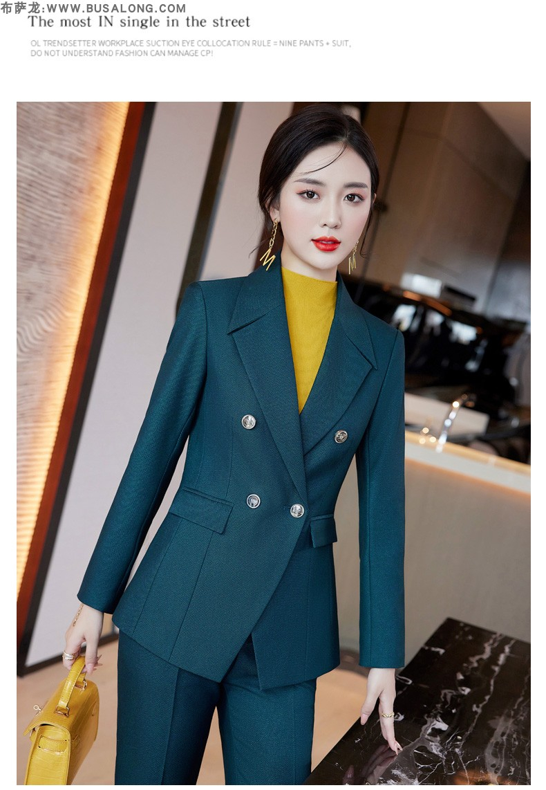 9699 Double-Breasted Suit Suit Women Long-Sleeved 2025 Spring Autumn ...