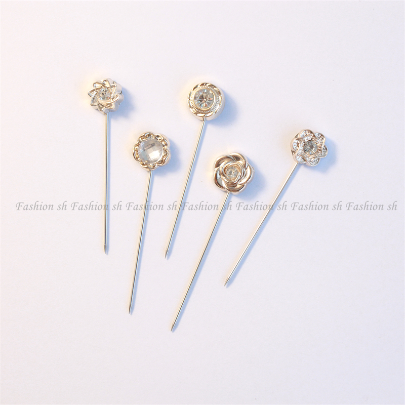20pcs small fragrant powder pearl long needle Muslim safety needle ...