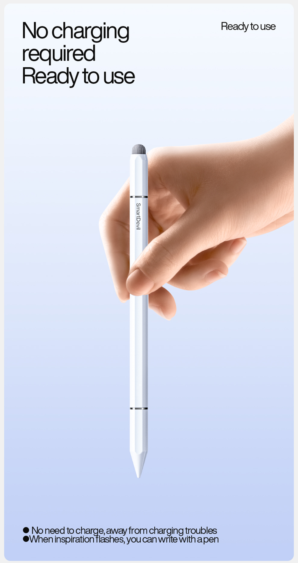 SmartDevil Capacitive Pen Stylus For Tablet Phone Magnetic Stylus For ...