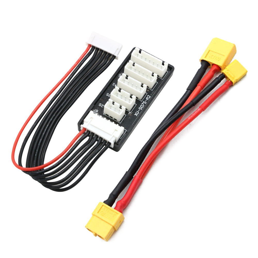 Convertitore Di Ricarica USB Da Batteria Lipo 2S-6S A T Spina - Adattatore Con Display Tensione Per Cellulare, Tablet, Ventole USB
