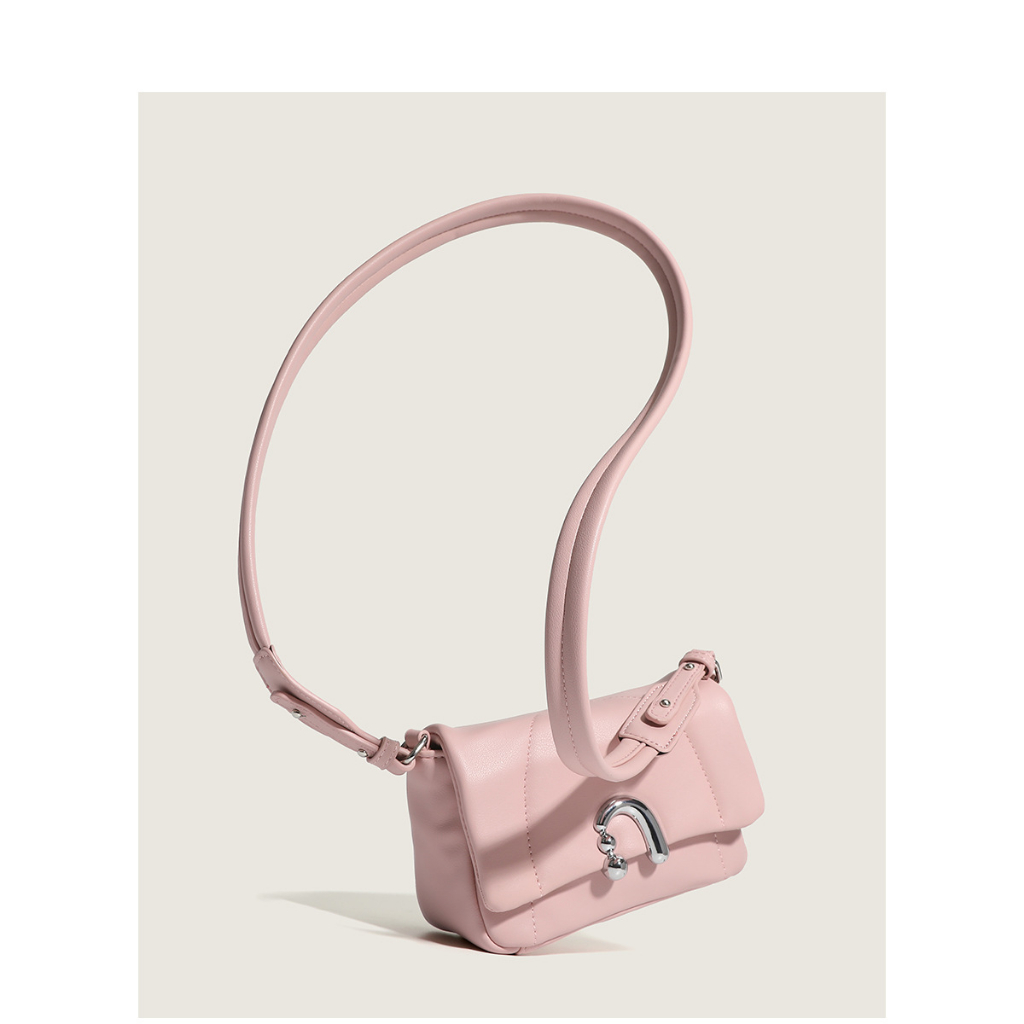 HEY ESTHER Women's Bag Flower Roll Lock Handbag Fashional Leather ...