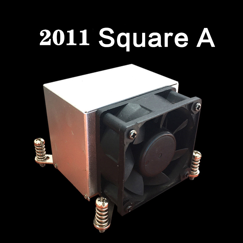 Jinqianbao 2011 Pin X79 X99 Desktop Dual Server Copper Bottom CPU Heat ...