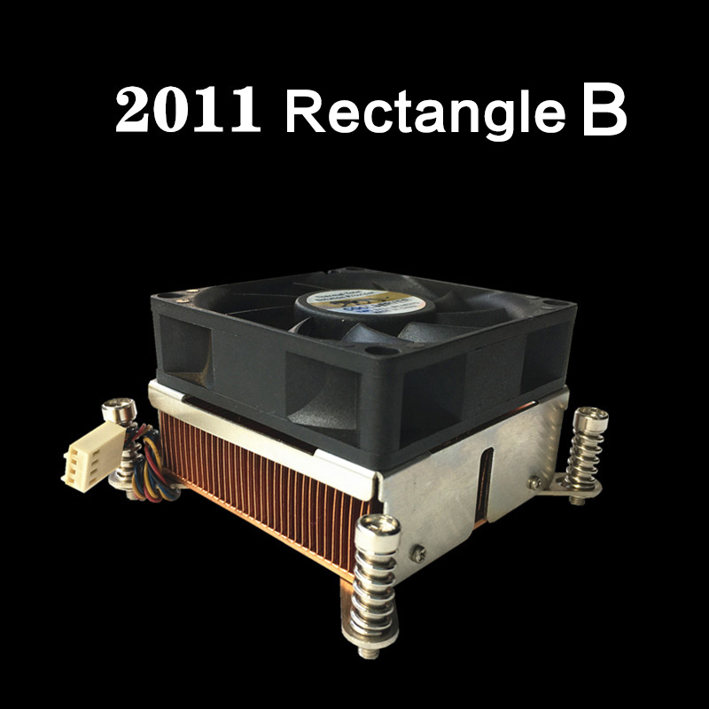 Jinqianbao 2011 Pin X79 X99 Desktop Dual Server Copper Bottom CPU Heat ...