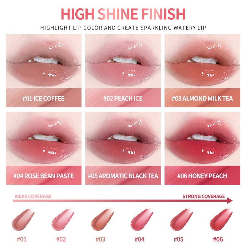 Bayfree Lip Tint Gloss High Shine Finish Smoothing & Moisturizing Lip ...