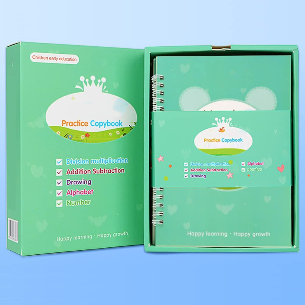 Reusable Handwriting Workbooks,4/5 Books/Pack With Pens And Refill Ink ...