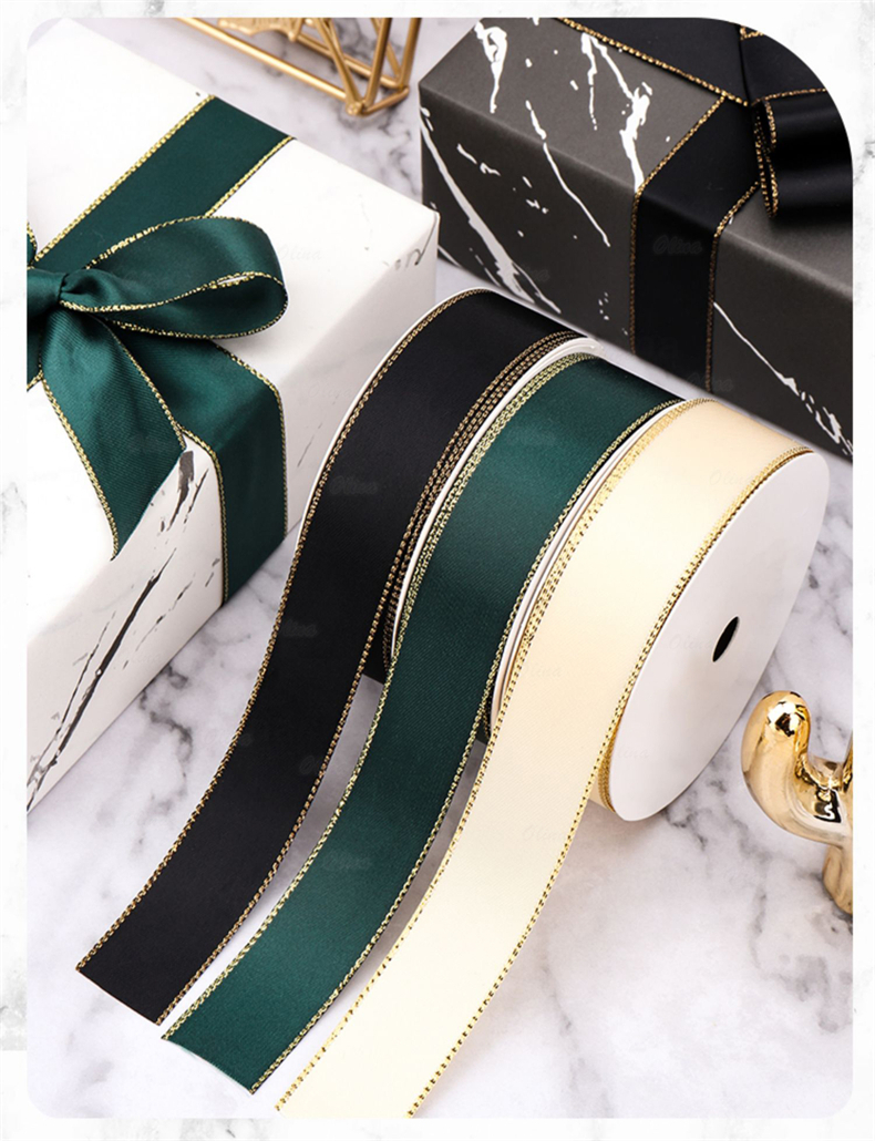 15metres/roll 22mm wide ribbon coil used for handmade gift wrapping ...