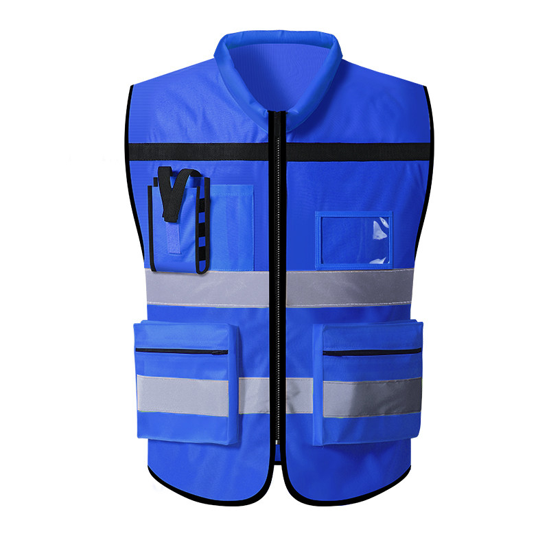 Safety Vest for Men with Multi Pockets Hi Vis Building Construction ...
