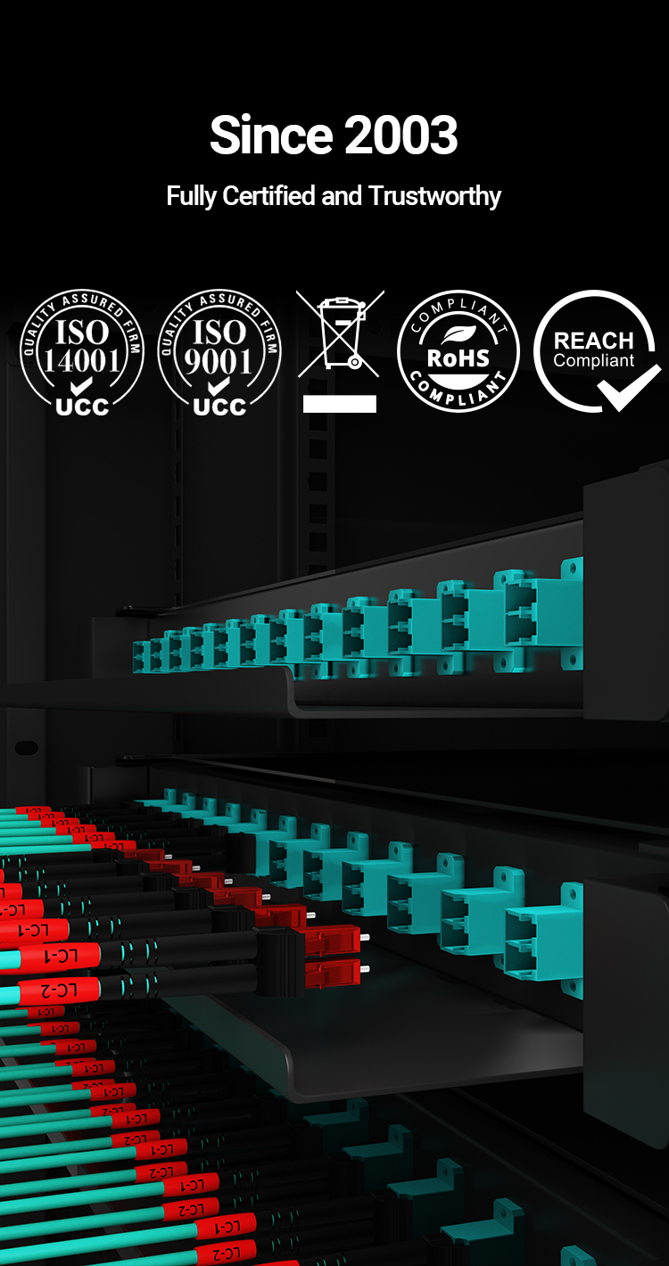 AMPCOM SC Fiber Optical Coupler Simplex Adapter SMF MMF Female To ...