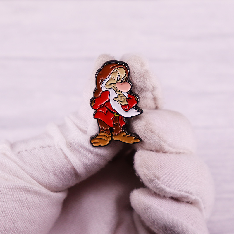 Grumpy dwarf Badge Animated Movie Inspiration Badge | Shopee Philippines