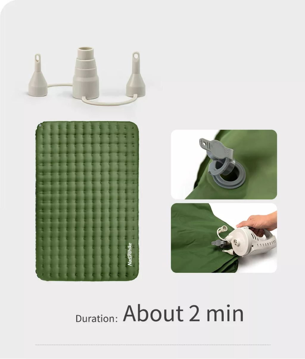 Naturehike Outside Electric Air Pump Portable Camping Inflatable ...