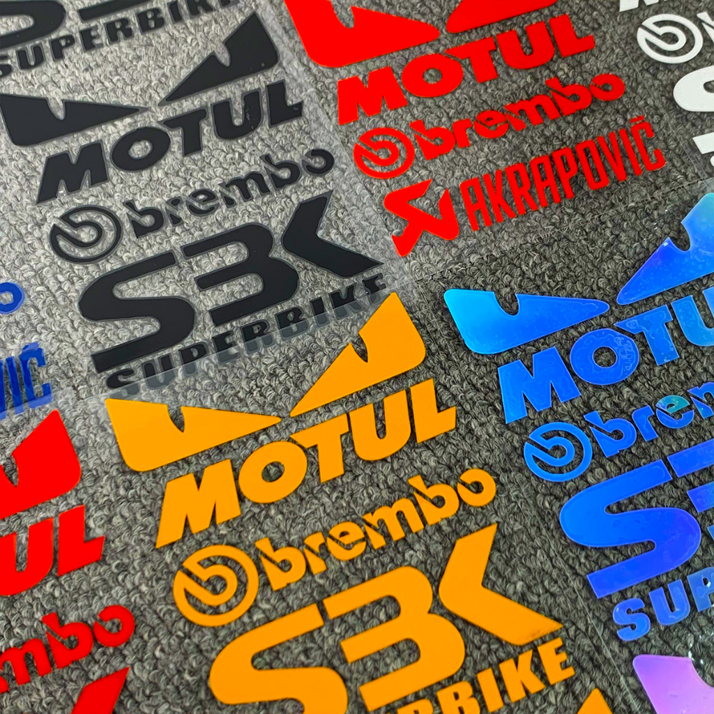 1 Set Reflective Motorcycle Side Strip Bike Helmet Sticker Car Styling ...