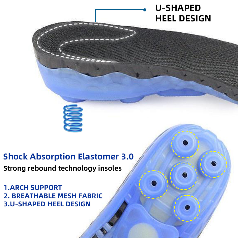 Silicone Orthopedic Insoles,Eva Spring Orthotic Insoles Flat Feet Arch Support Inserts Plantar