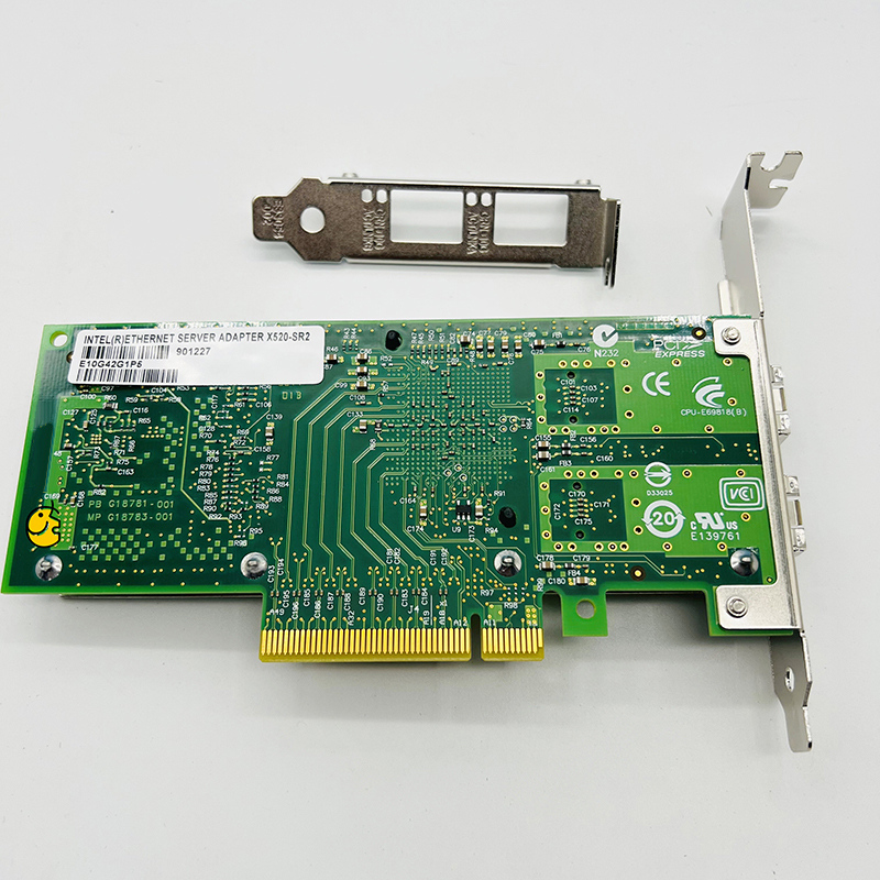 New Intel X520-DA2 X520-DA1 SR1 SR2 82599ES 10 Gigabit Dual Port Single ...
