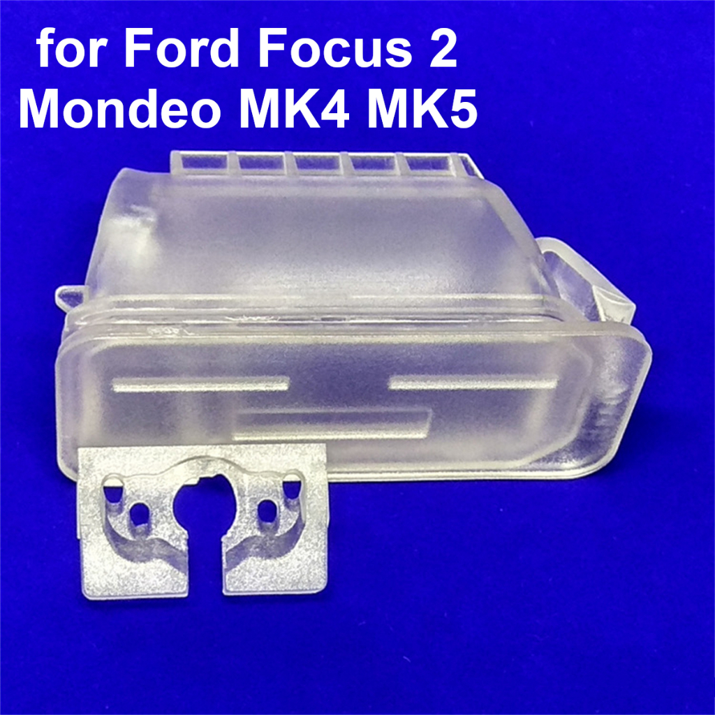 Car License Plate Lights Housing Rear View Camera Bracket for Ford ...
