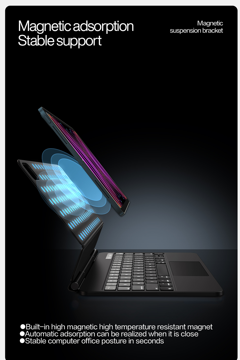 SmartDevil Touch Keyboard Case For iPad 2019/2020/2021/2022/iPad Pro ...