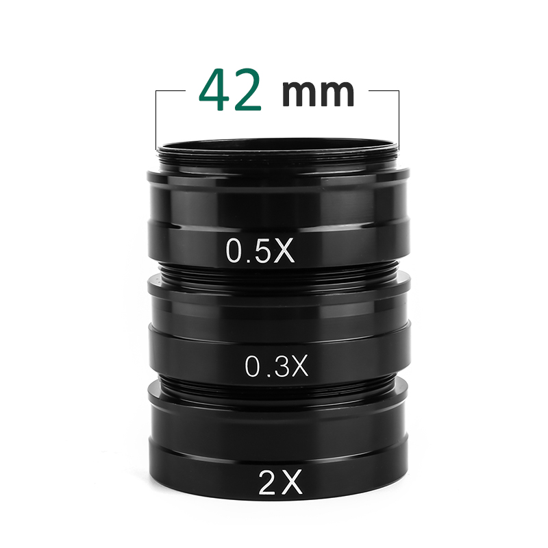 Lens 0.3X 0.5X 0.75X 2X Install Thread Professional Monocular ...