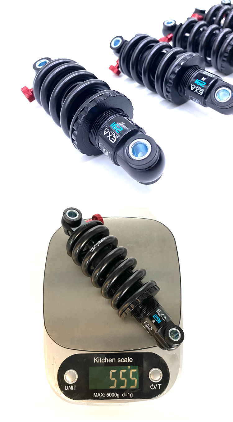 KS EXA Form 291R Bike Rear shock absorber Adjustable Suspension Spring ...