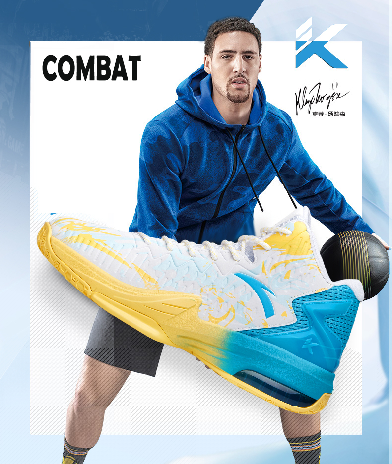 Anta Men Kt Fire Klay Thompson Shoes Basketball Shoes Spike