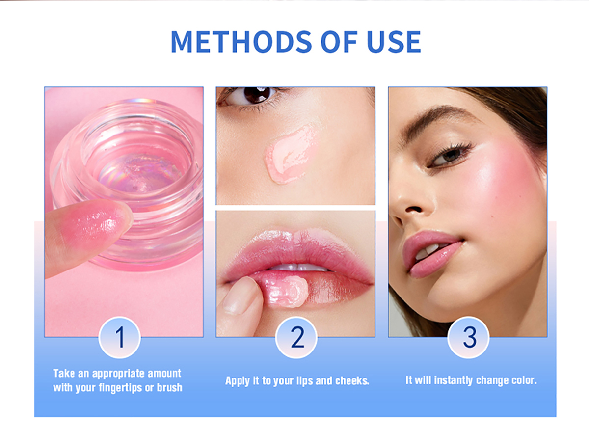 IBCCCNDC Color Changing Blush Cream Professional Waterproof Long ...