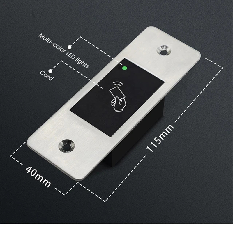 Metal Waterproof Outdoor Use Embedded Biometric Fingerprint RFID Card ...
