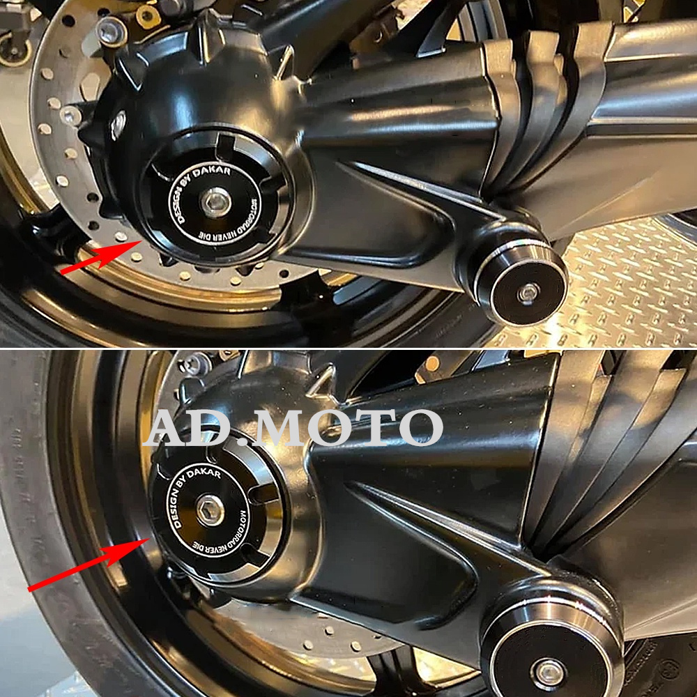 New Rear Axle Fork Crash Slider For BMW R9T R NINET Rninet R NINE T ...