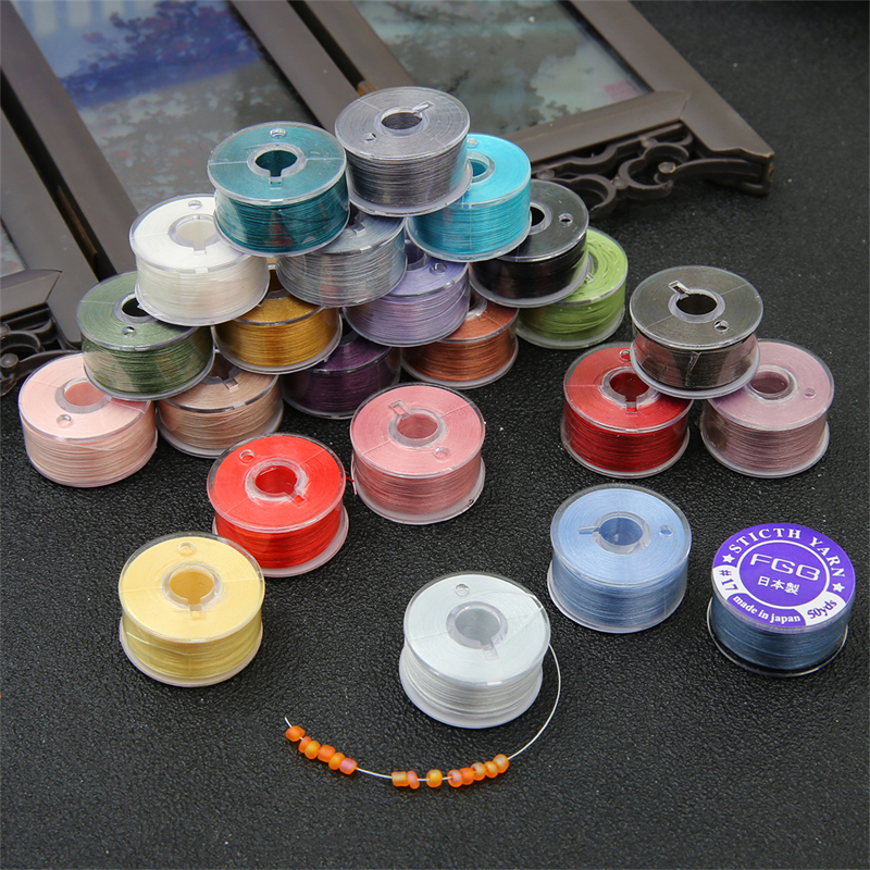 [0.25mm] (Non-Elastic) Japan Imported Nylon Thread Non-Elastic Color ...