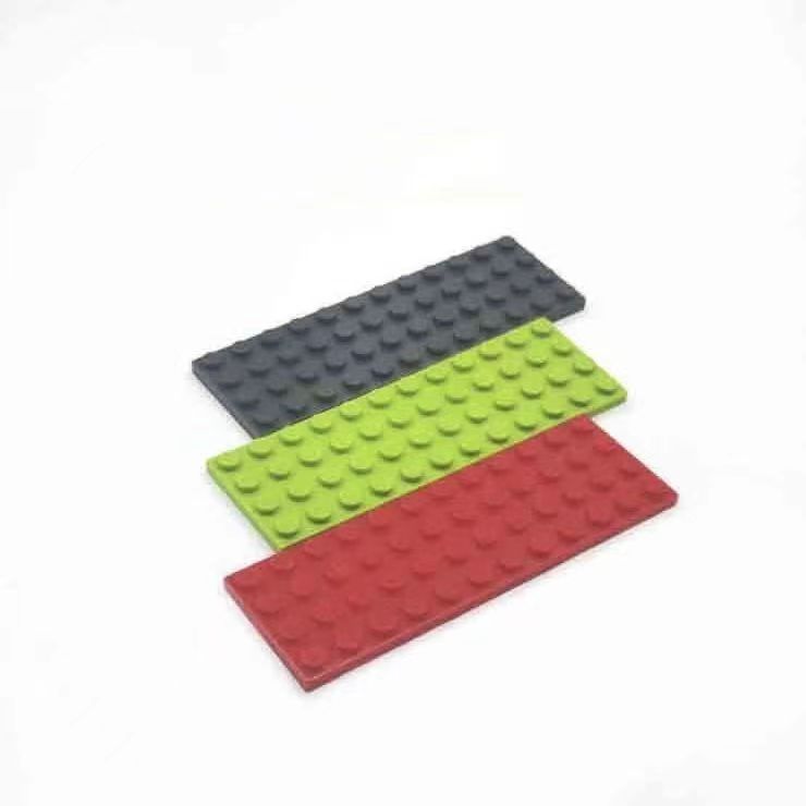 Small Particle Building Blocks MOC Parts 4x12 Double-Sided Base Plate ...