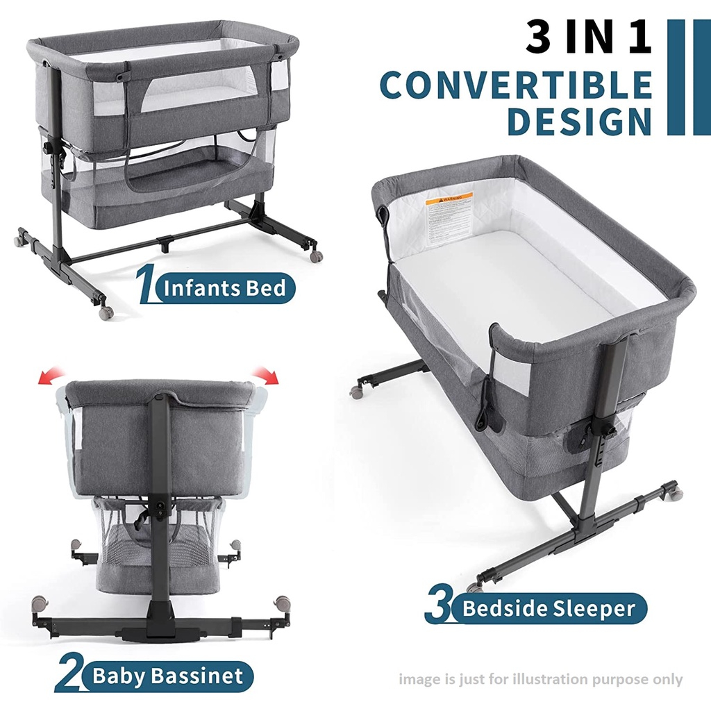 Available Crib For Baby Liftable Baby Bed With Mosquito Net