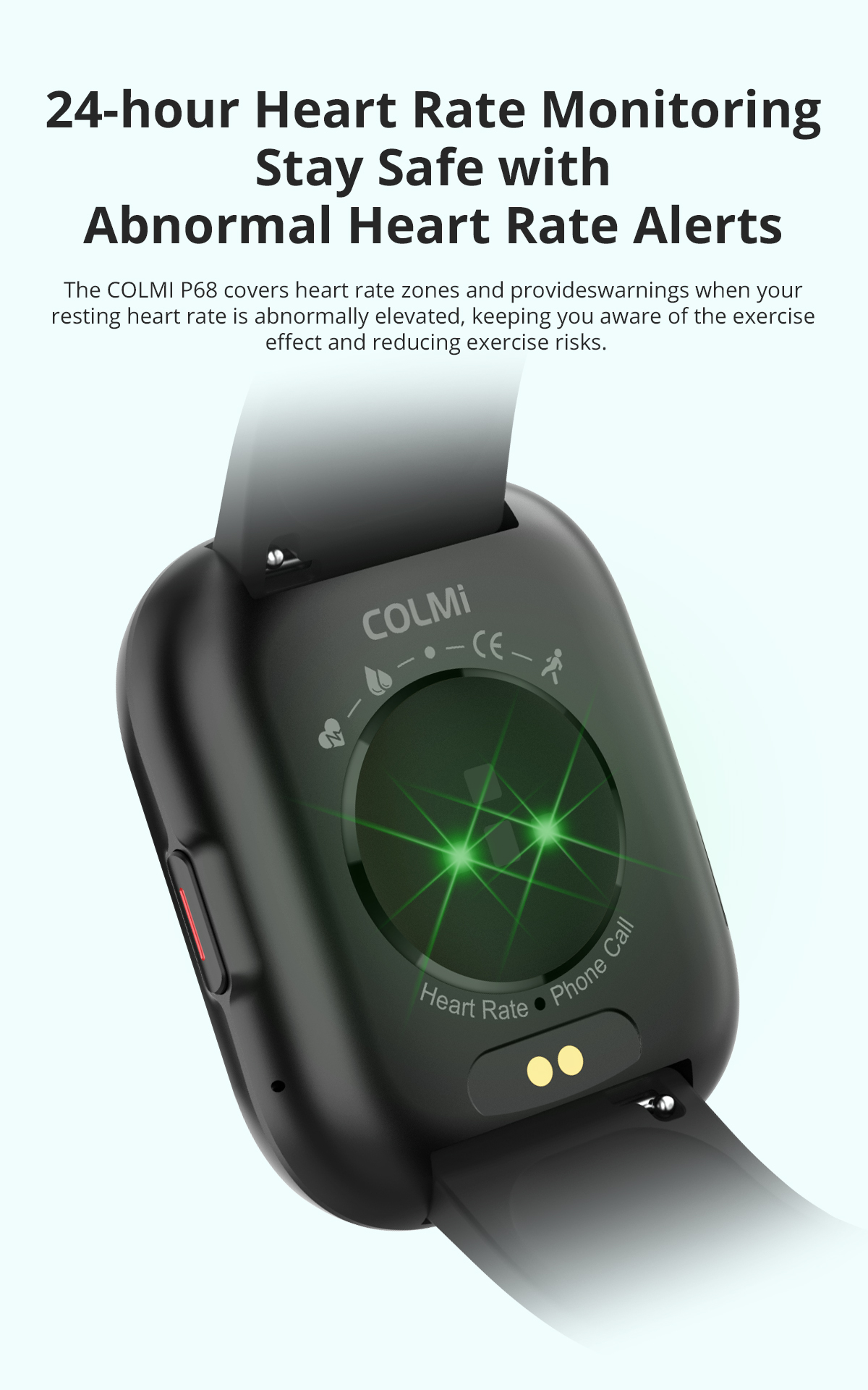 Smart watch online p68