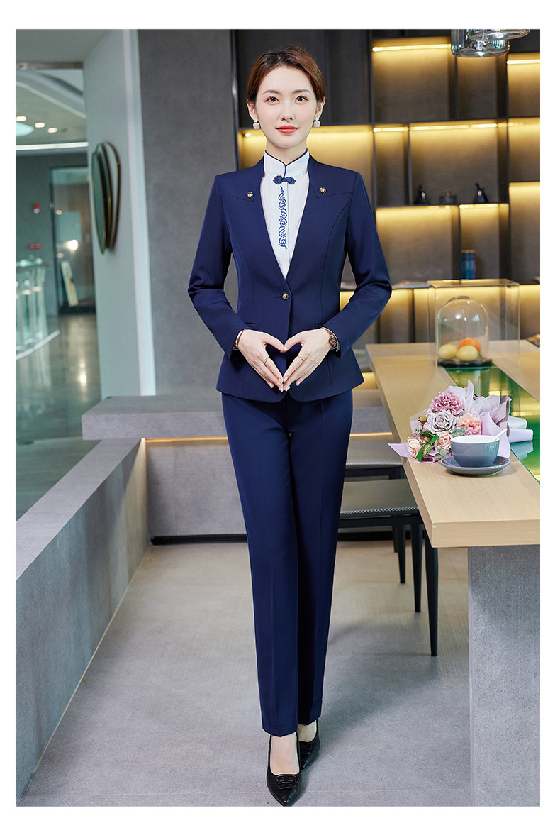 8916 Long-Sleeved Fashionable Women's Clothing Professional Wear Flight ...