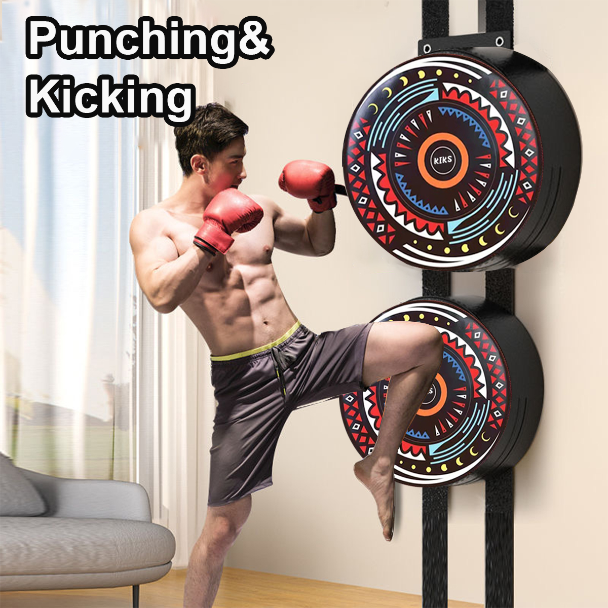Special Boxing Wall Target Round Shaped Home Punching for Adult and ...