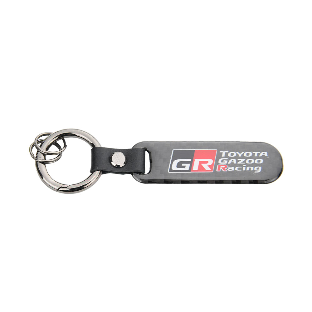 Car Keychain Metal Key Chains GR Sport Emblem Keyring GAZOO RACING ...