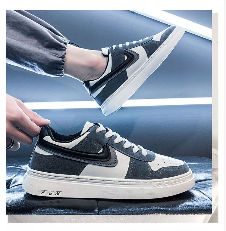 Leather Casual Special-interest Design Sports Board Shoes
