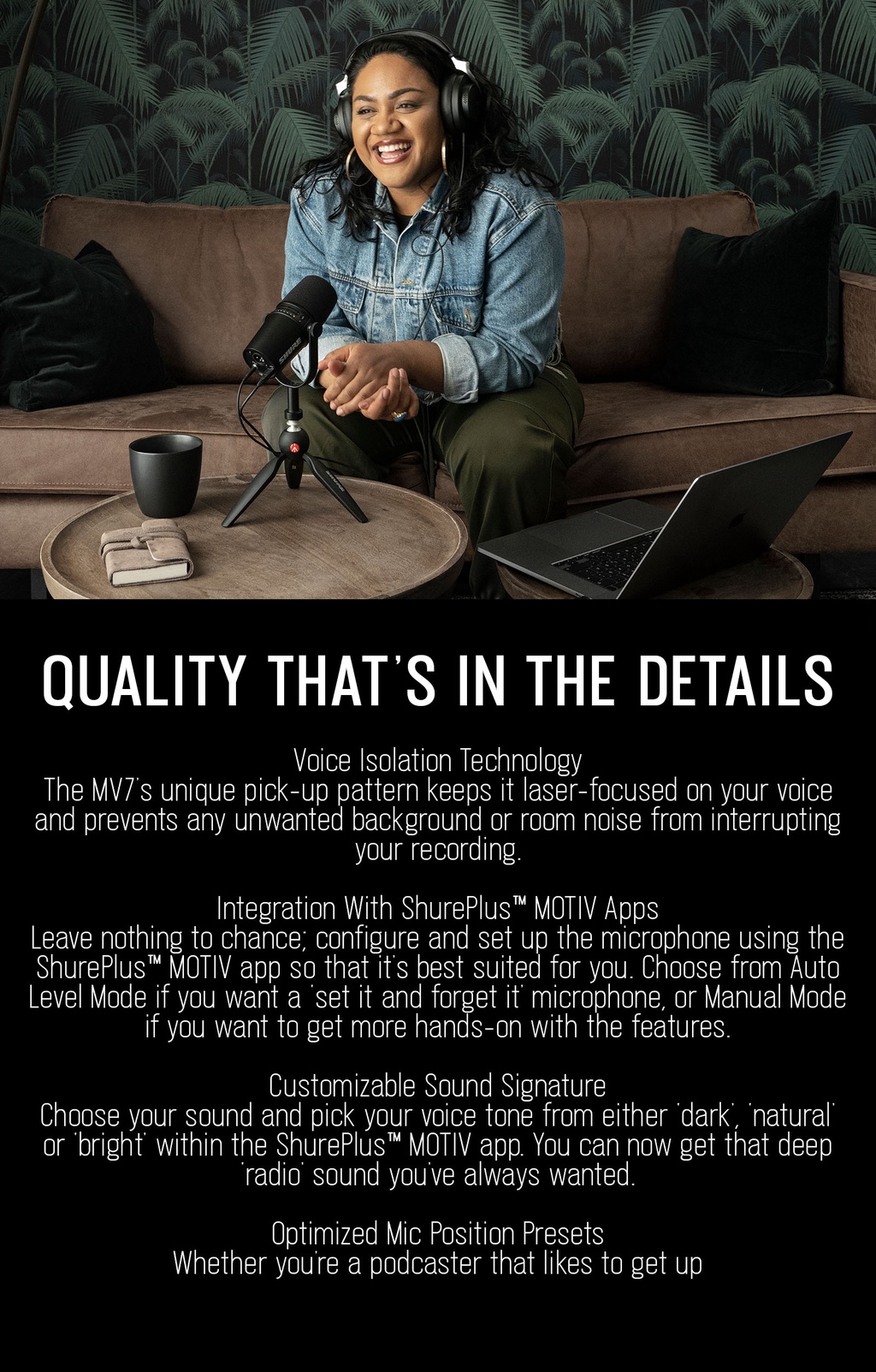 Shure MV7 Podcast Microphone | Shopee Philippines