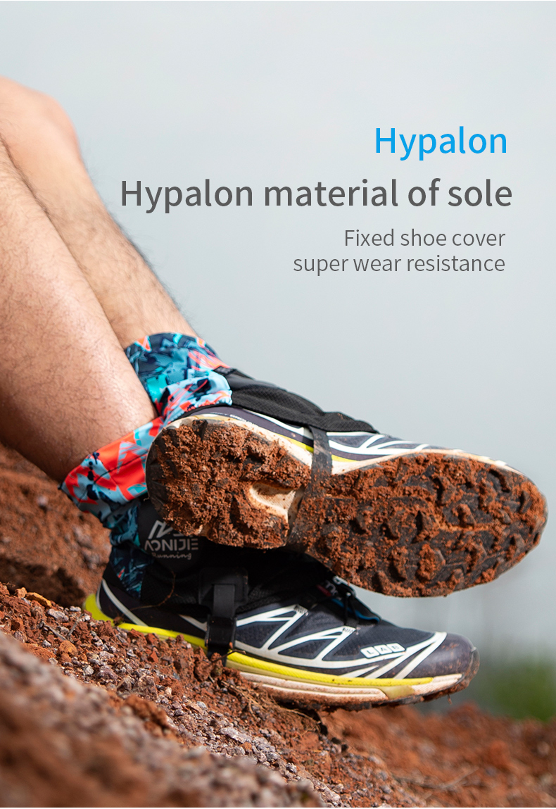 AONIJIE E941 Trail Gaiters Running Gaiters Low Ankle Gators Reflective ...